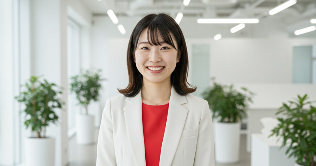 アカウンタビリティチャートで業務の流れを設計する女性リーダー。抱え込みを手放し、組織のボトルネックを解消する構造改革のイメージ